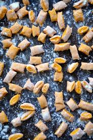 Sweet Potato Gnocchi With Balsamic Brown Butter Just A Taste Sweet Potato Gnocchi Recipes Food