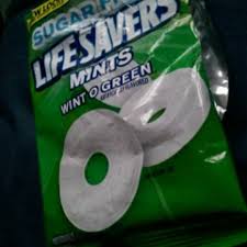 Life Savers Wint-O-Green Sugar Free Mints Bag, 2.75 Oz | Life Savers