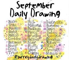 Daily Drawing Ms S Trujillo You can do them in order or skip if you want, and there's only 15.