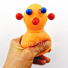 Squeeeeze Panic Pete Stress Relief Sensory Fidget Toys Office Desk Toys Office Desk Toys Fidget Toys Desk Toys
