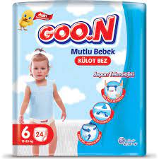 goon panty diaper jumbo pack size 6 24 pieces semt gida
