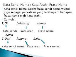 Frasa adjektif + frasa nama = salah : Frasa Sendi Nama