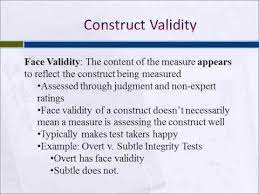 Types Of Validity Youtube