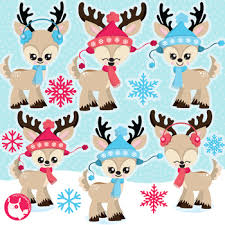Instant download these digital florals, great for making birthday or mothers day cards, signs, scrapbooking, crafts, cardmaking, cupcake toppers, and so much more. Christmas Reindeer Clipart Cl1299 By Prettygrafik Tpt