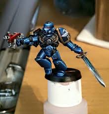 Non Metallic Metal Ultramarine Warhammer 40k Miniatures Warhammer Warhammer Paint