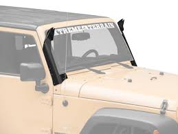 Deegan 38 Jeep Wrangler 50 In Led Light Bar Windshield Mounting Brackets J123737 07 18 Jeep Wrangler Jk