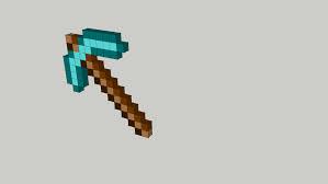 Deepslate diamond ore is a variant of diamond ore that can generate in deepslate and tuff blobs. Minecraft Diamond Pickaxe 3d Warehouse