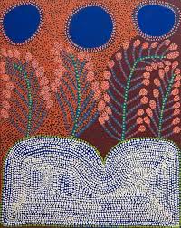 Ruby Tjungawa Williamson Puli Murpu Mountain Range Private Collection Aboriginal Painting Aboriginal Artwork Indigenous Australian Art