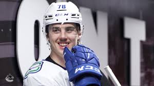 About kole lind draft information. Kole Lind Makes His Nhl Debut Youtube
