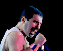 Freddie Mercury and Roger Taylor