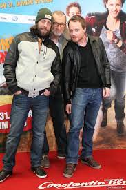 funf freunde 2 premiere im cinemaxx munchen am 27 01 2013 oliver korittke peter lohmeyer stefan konarske v l bomber jacket fictional characters jackets