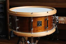 Beautiful Snare Drum W Wood Hoops By Mastercraftsman Dale Flanigan At Fortune Drums Baterias
