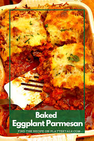 Baked Italian Eggplant Parmesan Recipe In 2020 Baked Eggplant Beef Recipes Easy Recipes