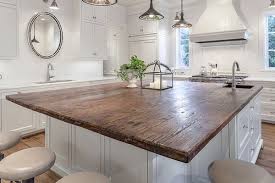 Reclaimed wood kitchen island photos | top aircon parts says 20 Unique Countertops Guaranteed To Make Your Kitchen Stand Out Unique Countertops Kitchen Inspirations Kitchen Remodel