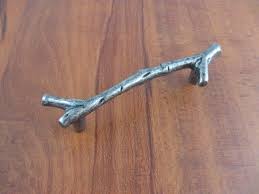 Pull Handle Branch Twig Cabinet Hardware Antique Pewter Antique Pewter Cabinet Hardware Antique Pewter Art