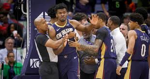 Pelicans and Trail Blazers Players Ejected After On-Court Altercation
