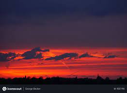 Free Beautiful Orange Sunset Sky With Dark Clouds Photo Download In Png Jpg Format Sunset Sky Cloud Photos Sunset