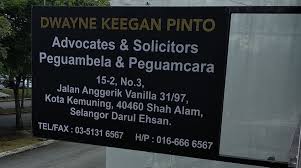 Hafizah binti hanapi khairuddin bin khalid mohd sabri bin hassan nur shafinaz binti abdul rahim nurul akmawanie binti abdul halim. Messrs Dwayne Keegan Pinto Legal Firm Home Facebook