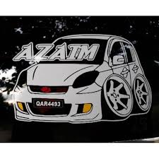 Bantahan ahkam islam terhadap ahlu bid'ah. Sticker Kereta Perodua Myvi Siap Dengan Nama Owner Nombor Plate