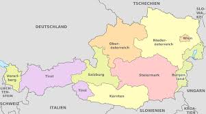 Erläuterungen zur geologischen themenkarte thermalwässer in österreich 1 : Datei Austria Administrative Divisions De Colored Svg Wikipedia