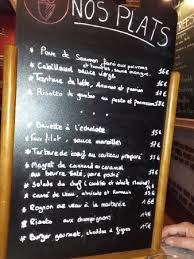 L Ardoise Photo De Le Sabot Vert Seclin Tripadvisor
