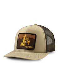 Fly Fishing Hat Wild West Trucker Tan Brown Snapback Etsy Fly Fishing Hats Fishing Hat Hats