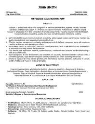 A Resume Template For A Network Administrator You Can Download It And Make It Your Own Resume Examples Sample Resume Resume Template Professional