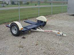 Need to tow a vehicle with a tow dolly, demco offers the best truck tow dollies for sale. Master Tow 80thd Heavy Duty Tow Dolly No Brakes Radial Tires Car Hauler Tie Down Straps Pj Trailers In Oh Flatbed Enclosed Trailers In