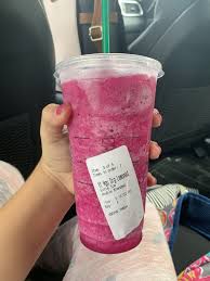 Iced coffee and frappes can be very rich and sweet, this is more of a vibrant fruity flavor with floral overtones. Summer In A Cup Starbucksfrappuccino Venti Mango Dragon Fruit Refresher Lemonade Extra Ice Do In 2021 Starbucks Recipes Starbucks Drinks Recipes Iced Starbucks Drinks