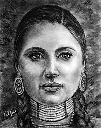 Tribal Girl Drawings for Sale