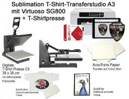 Get info of suppliers, manufacturers, exporters, traders of sublimation t shirts for buying in india. Shop Transferstudio 30x42cm Komplett T Shirt Presse Tassenpresse Und Virtuoso A3 Sublimationsdrucker Software Vpm Creative Suite