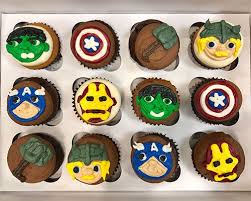 Captain marvel woman superhero pvc figure figurine birthday cake topper. Marvel Superhero Cupcakes Classy Girl Cupcakes