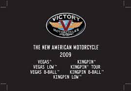 Victory Vegas Low Vegas 8 Ball Kingpin Tour Kingpin 8 Ball Kingpin Low 2009 Owner S Manual Has Been Published On Pr Victory Vegas Owners Manuals Victorious