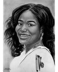 Commissioned work in progress. "12×16" inches pencil