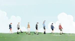 We are constantly working on finding and expanding our collection with new wallpapers, so that they could inspire you to new emotions. ë¬¼ëƒ„ìƒˆ Slow On Twitter Bts Wallpaper Desktop Bts Aesthetic Pictures Bts Drawings