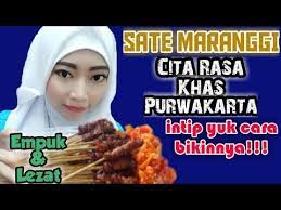 Cara Membuat Sate Maranggi Yang Lezat Dan Empuk Sate Khas Purwakarta Youtube Resep Resep Masakan Masakan