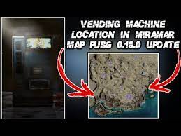 Pubg Mobile Vending Machine Location Vending Machine Locations In Pubg Mobile Youtube