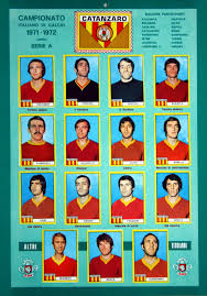 Via baarlam da seminara, 9 88100 catanzaro. Catanzaro 1971 72 Calciatori Squadra Di Calcio Figurine Di Calcio
