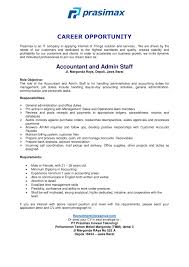 Get noticed, get hired now Career Development Center Feui Vacancy Pt Prasimax Inovasi Teknologi Accountant And Admin Staff Responsibilities General Administration And Office Duties Pro Active In Aligning With Management Sales And Operations Team Members