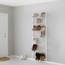 Algot Wandschiene Schuhaufbewahrung Weiss Ikea Deutschland In 2020 Mit Bildern Schuhaufbewahrung Schuhregal Ikea Ikea Algot