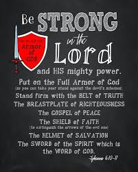 Armor Of God Scripture Printable Ephesians 6 10 18 Put On The Etsy Armor Of God Scripture Printables Bible Memory