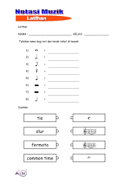 You can do the exercises online or download the worksheet as pdf. Notasi Worksheet