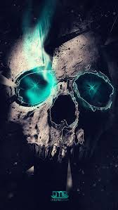 Such as this one, a badass wallpaper with animated picture of skull with lightning triangles on dark background. Free Download Blue Skull Wallpaper Iphone Wallpapers 640x1136 For Your Desktop Mobile Tablet Explore 49 Skull Home Wallpaper Hd Skull Wallpapers Free Skull Wallpapers Skull Wallpapers For Desktop