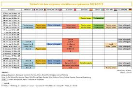 Vacances de la toussaint, noël, février, printemps et été. Calendrier Vacances Scolaires