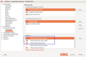 How To Enable Automatic Spelling And Grammar Check In Libreoffice Writer Libreofficehelp Com