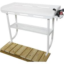 Dock Overhang Fillet Table Fish Cleaning Table Fish Cleaning Station Fish Fillet Table