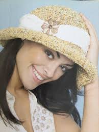 Crochet HIP HATS, 7 Designs, Leisure Arts #3908, Women's Hats, Needlecraft,  Yarn, 2006