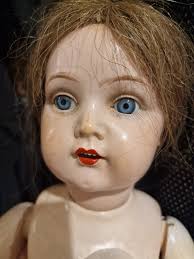 Hi everybody! For everyone that was wondering and hyping me up to go and  take the Kammer & Reinhardt doll... I GOT HER it's the 717 celluloid head!  50/717! 21 inch long,