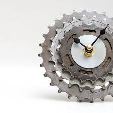 Bicycle Clock Unique Clock Industrial Clock Small Desk Clock Father Gift Boyfriend Gift Husband Gift Small Desk Clock Bicycle Clock Unique Clocks