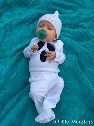 5 Little Monsters Ghost Costume For Baby